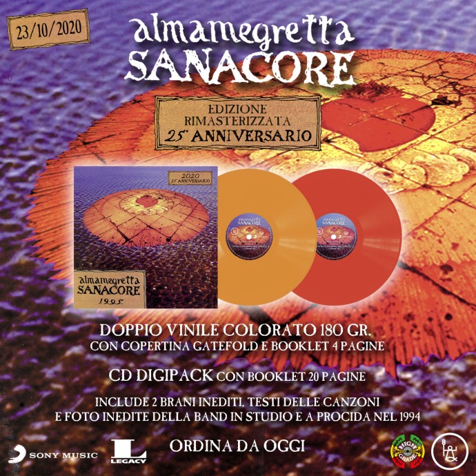 Almamegretta: lo storico gruppo napoletano torna in tour per festeggiare i 25 anni dell’album di culto Sanacore!